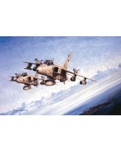 Gulf War Jaguar print, Coup de Grace. CRV-7 Rocket